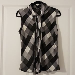 β’ Nine West β’ Tie Front Career Blouse